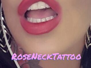 RoseNeckTattoo